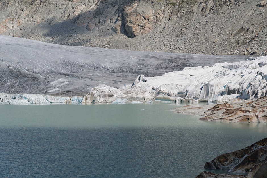 Musician Performs Inside Melting Glacier to Highlight Climate Crisis