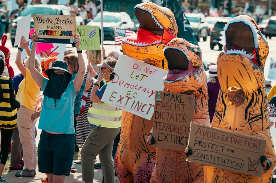 How Activists Hijacked a Far-Right Rally With Pro-Immigration Messages