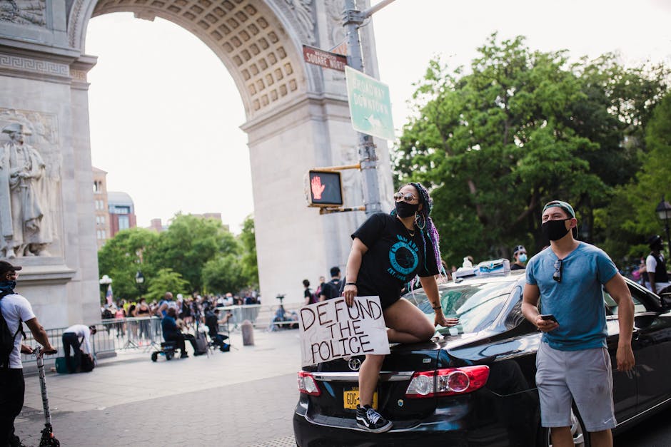 Why Did a Protester Occupy a Washington Bridge for Days?