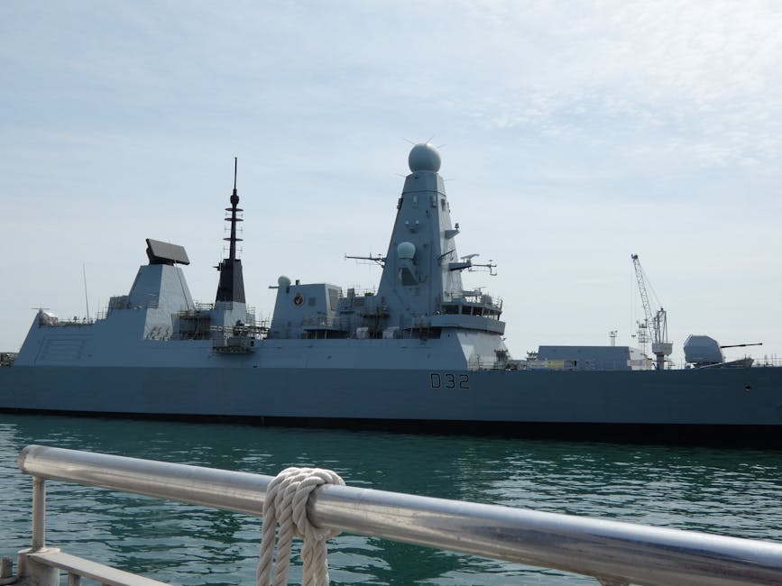 Why UK Warship Docked - VirentaNews